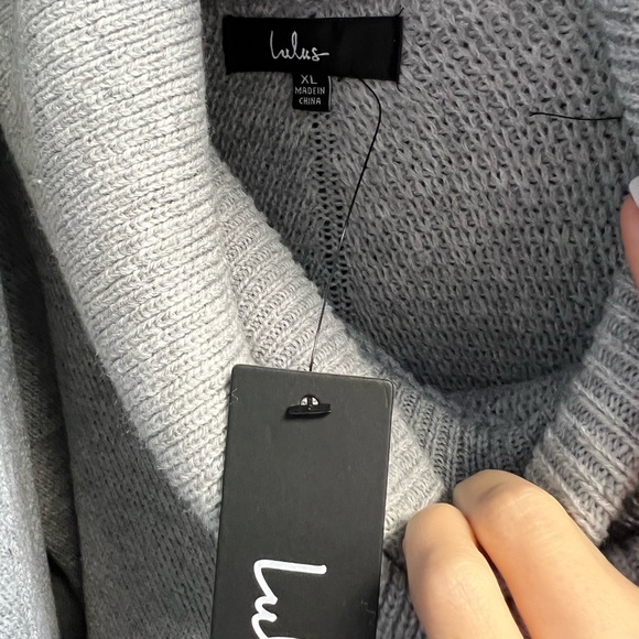 Lulu Tea Sweater Dress NWT - Picture 10 of 11